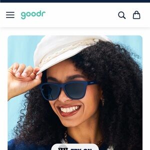 Goodr Navy Blue Sunglasses